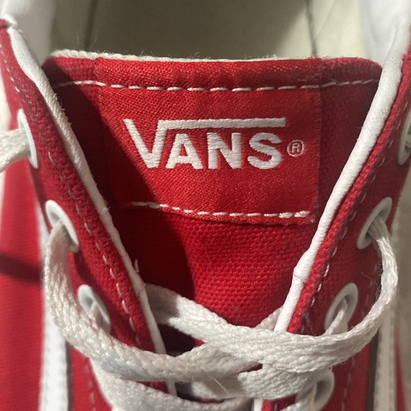Red Vans - Picture 8 of 8